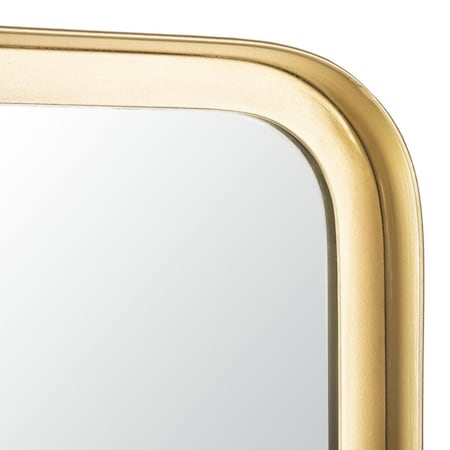 Safavieh Lerna Mirror, Brushed Brass MRR3003A